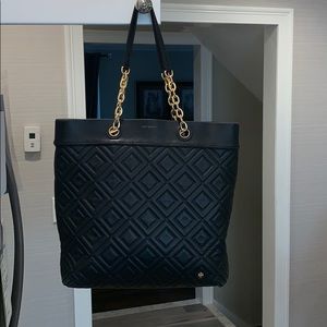 Tory Burch medium Miller Bag-Black